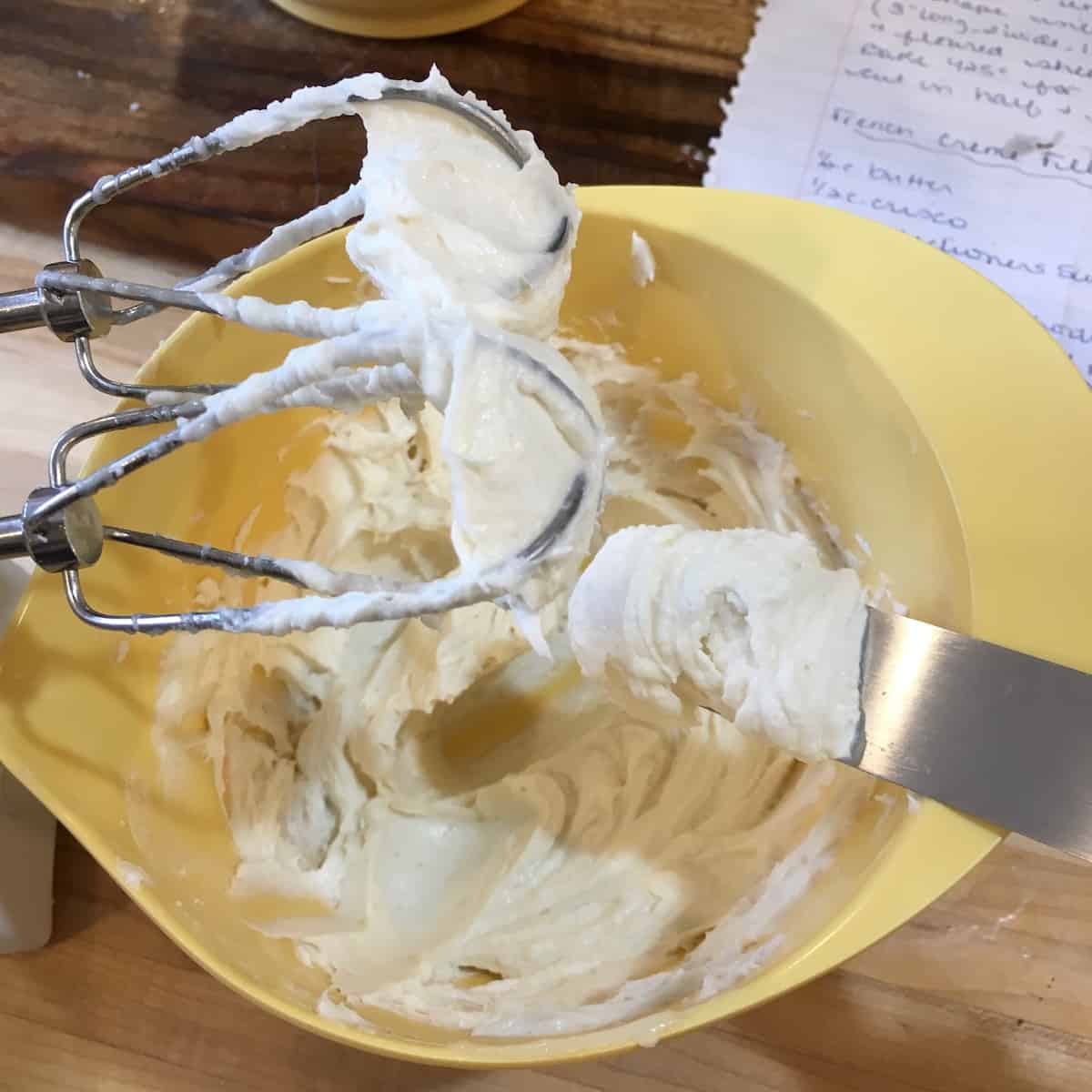 butter cream filling