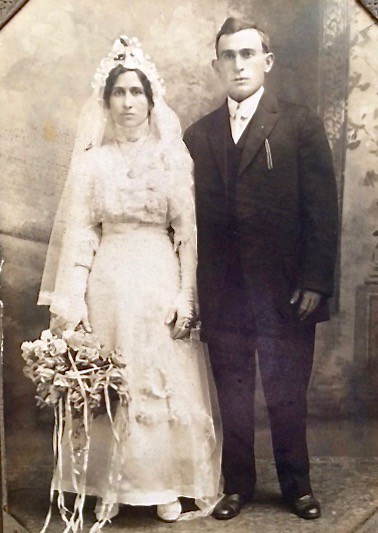 Old photo of my grandparents.