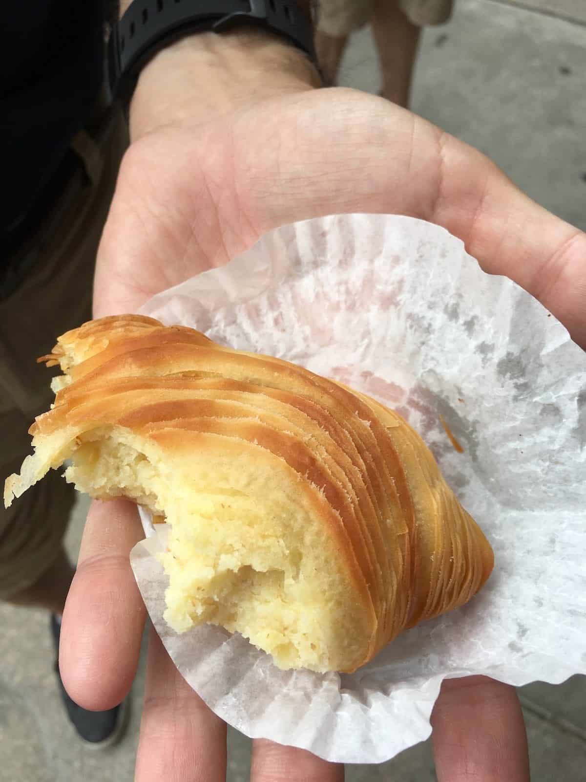 Italian pastry is a must eat on the fun Philly market tour.