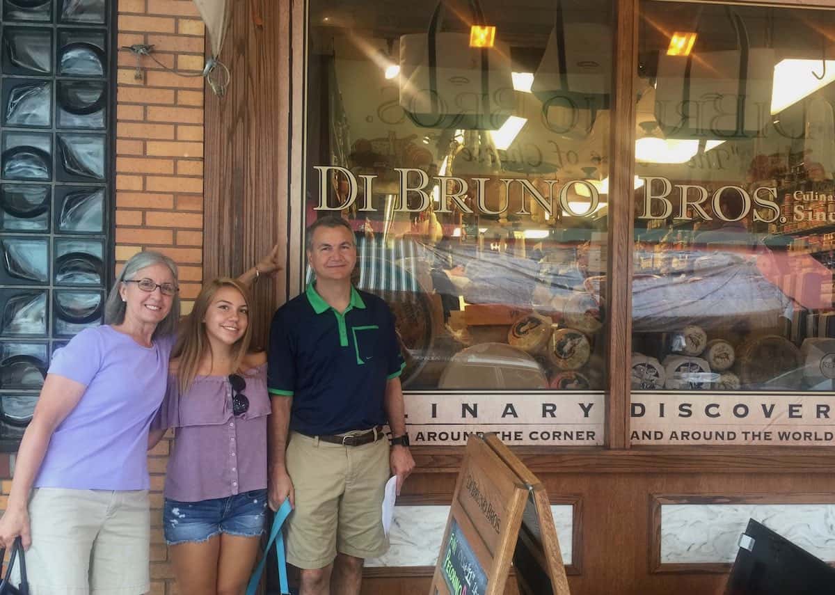 Di Bruno Bros. market is part of the fun Philly market tour.