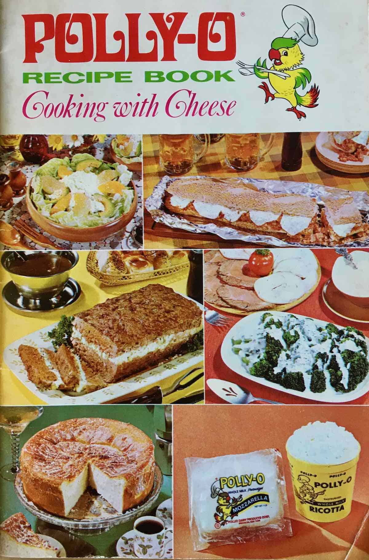 Polly-O cookbook cover.