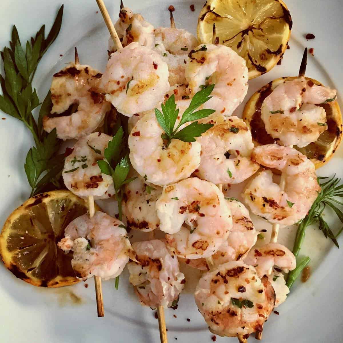 Grilled Scampi Shrimp