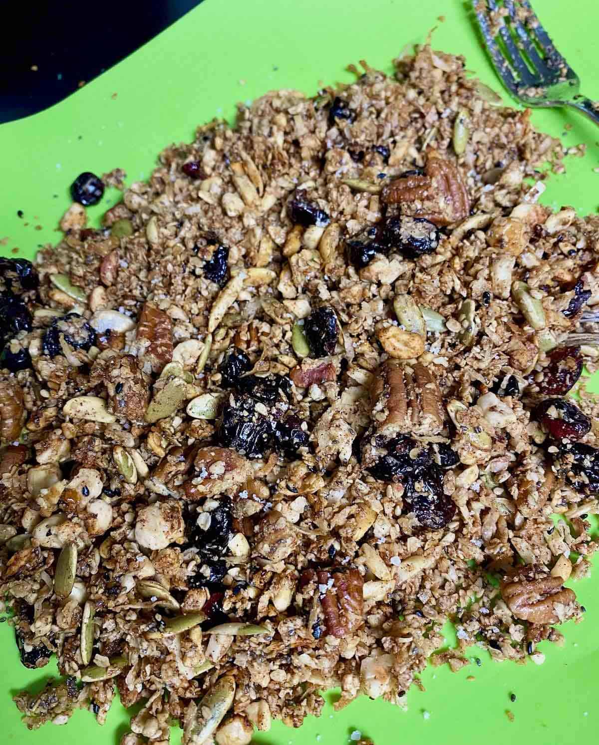 best hot honey granola