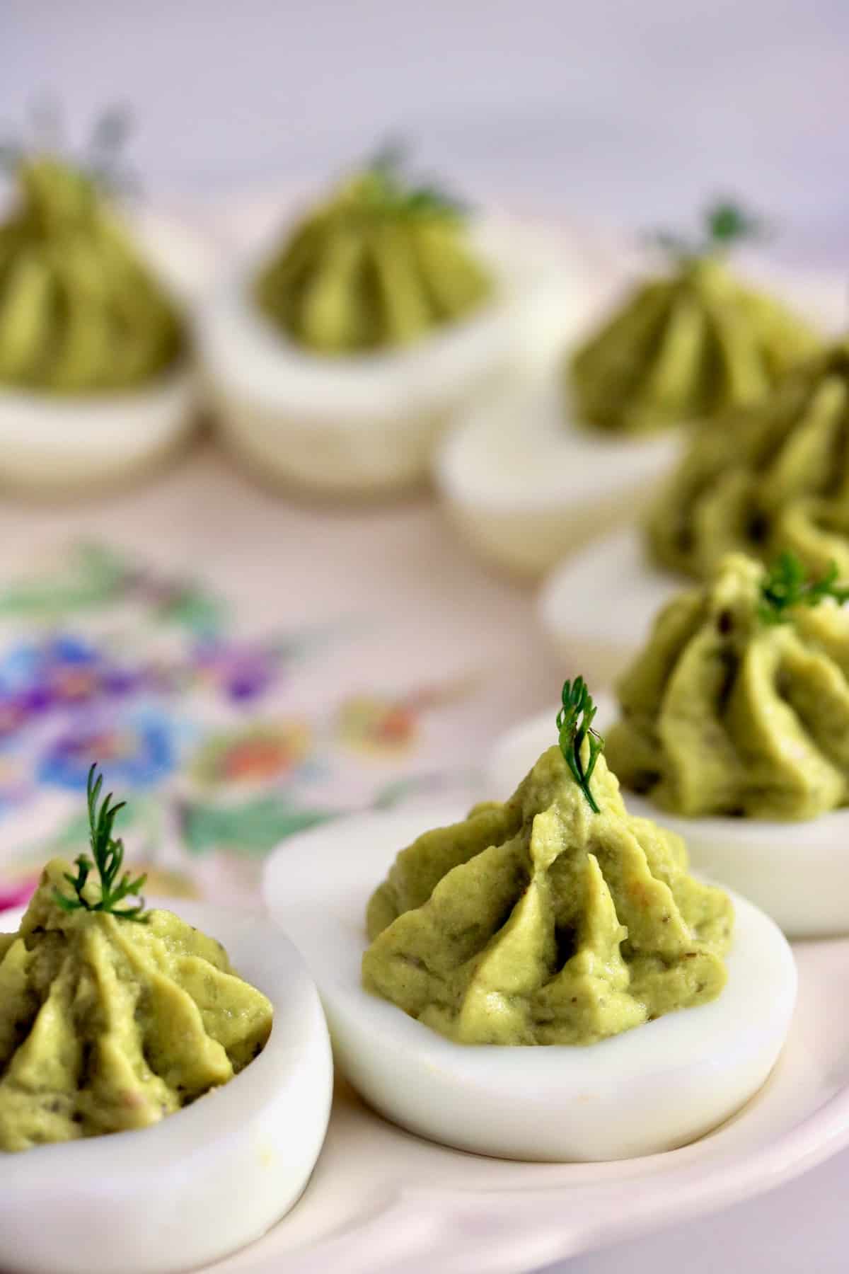 salsa verde deviled eggs are among best salsa summer appetizers