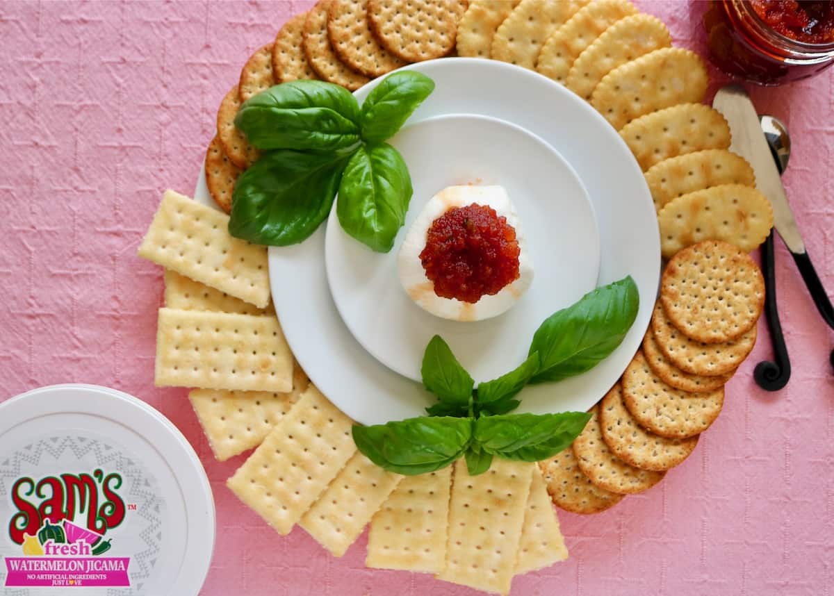 Watermelon Jicama jam is among the best summer salsa appetizers